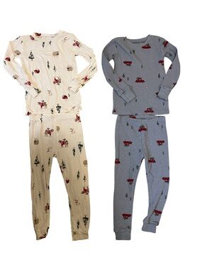 Carter’s Comfy Soft Christmas Holiday Pajamas- Set of 2